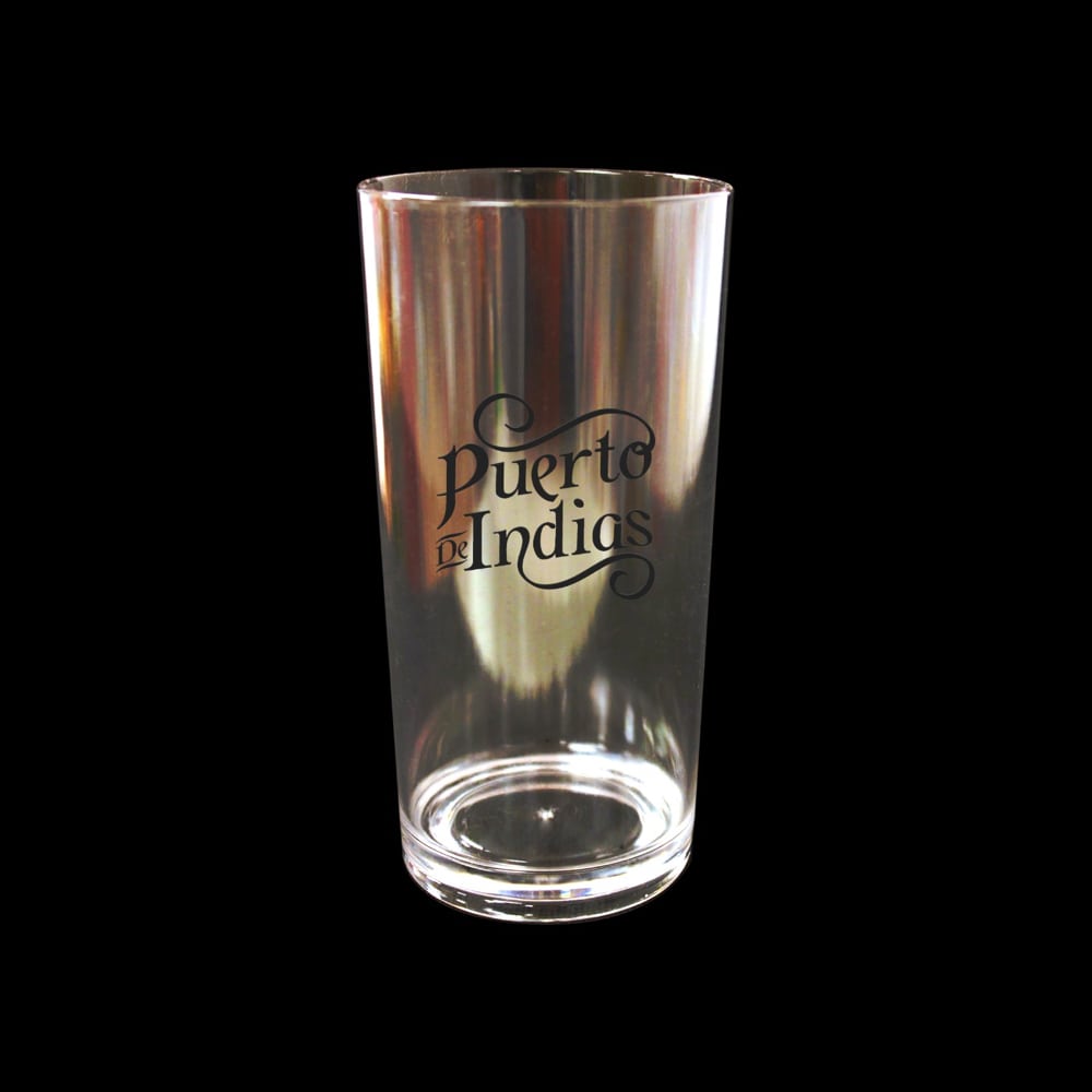 Vaso reutilizable gran capacidad imitacion vidrio