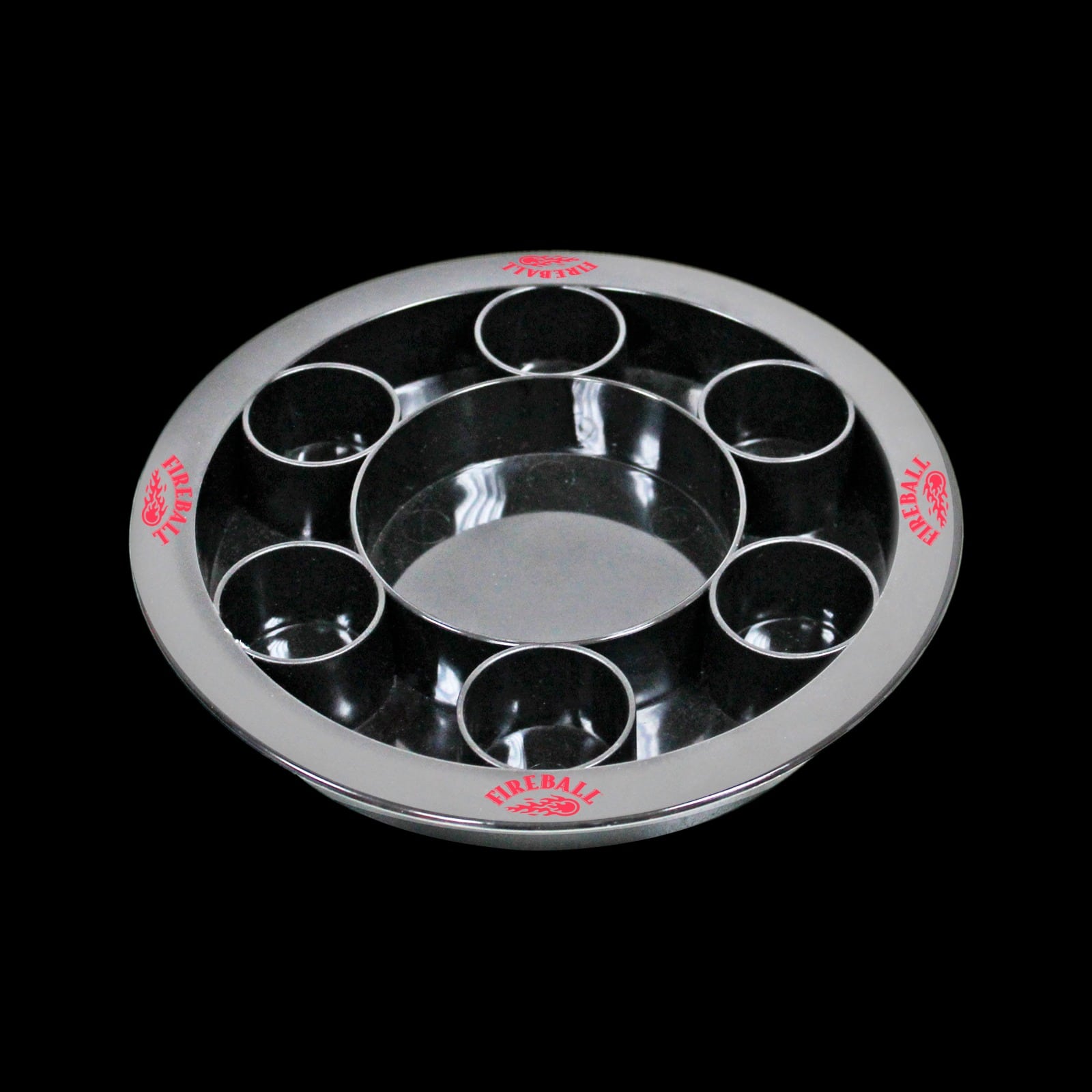 BANDEJA CIRCULAR “CHUPITOS” PS REUTILIZABLE