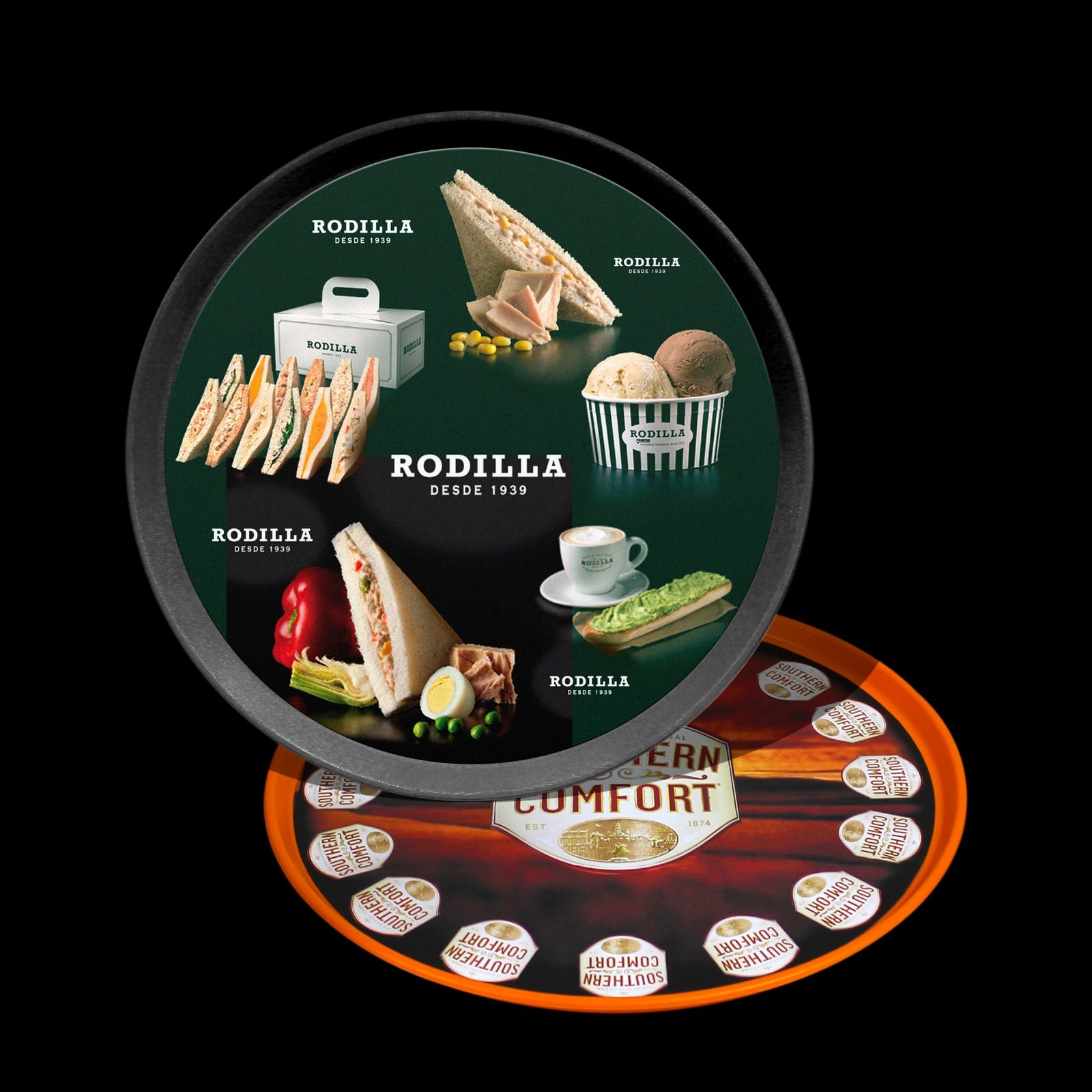 BANDEJA CIRCULAR GRANDE – PP – Personalizada