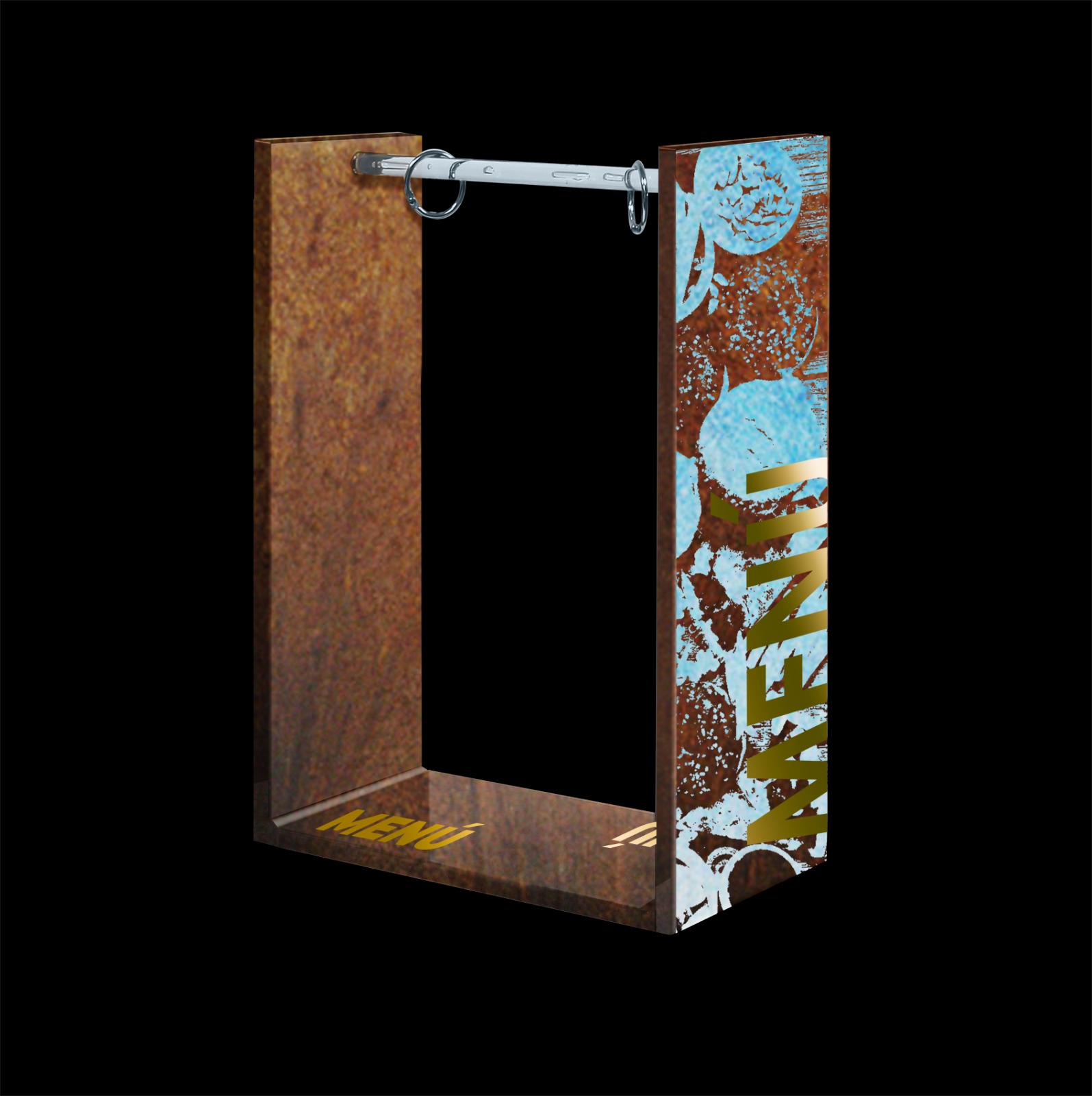 Porta-Menu personalizable